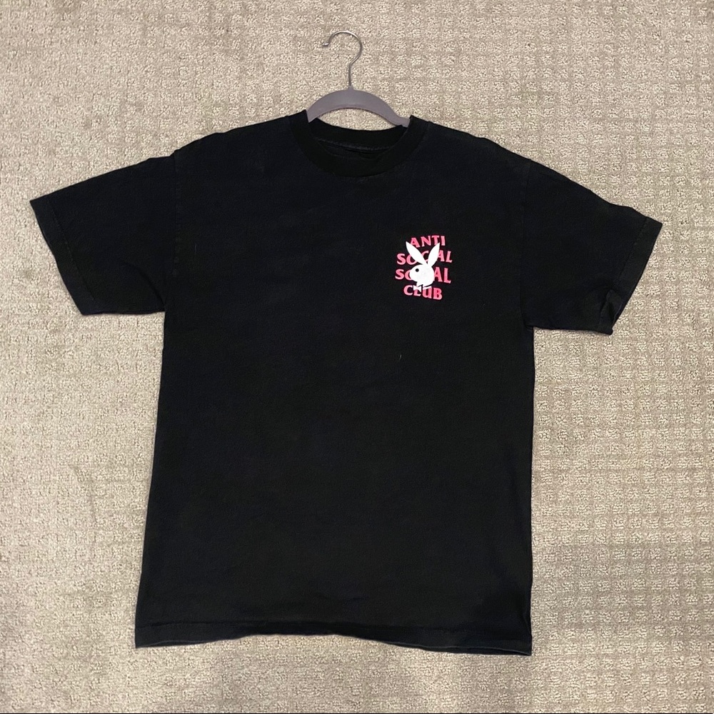 Anti social social club black and pink